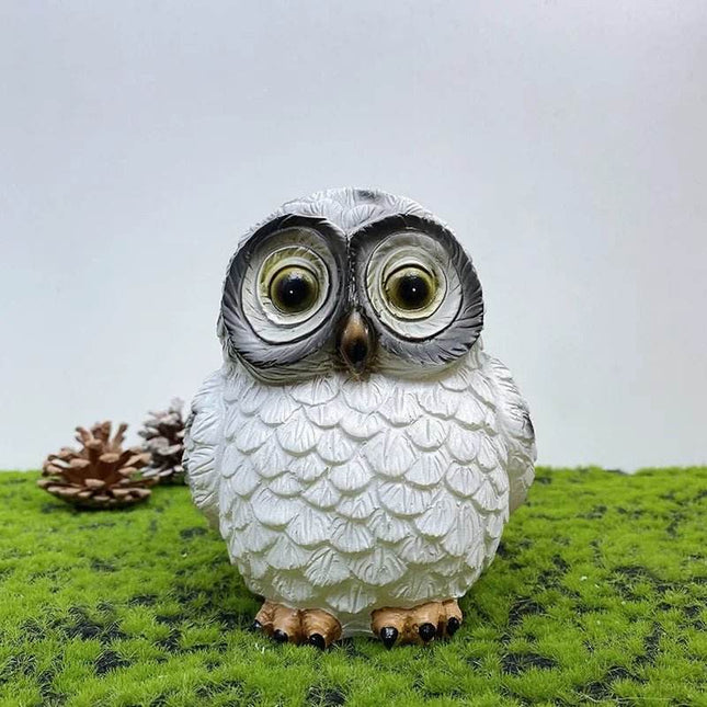 Solar Owl Lamp LED Night Light Garden Decor - Garden Decor - Warm like home - Mad Fly Essentials