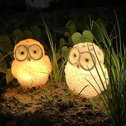Solar LED Owl Night Light Garden Decor - Mad Fly Essentials