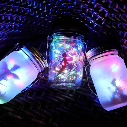 Solar Lantern Fairy in a Bottle LED Garden Light - LED Garden Light - Bonola - Mad Fly Essentials