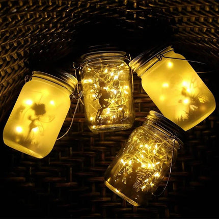 Solar Lantern Fairy in a Bottle LED Garden Light - LED Garden Light - Bonola - Mad Fly Essentials