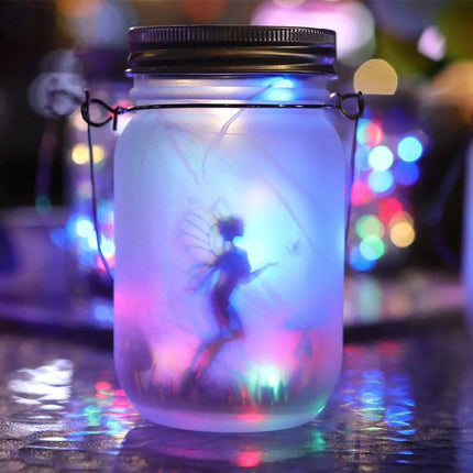 Solar Lantern Fairy in a Bottle LED Garden Light - Mad Fly Essentials