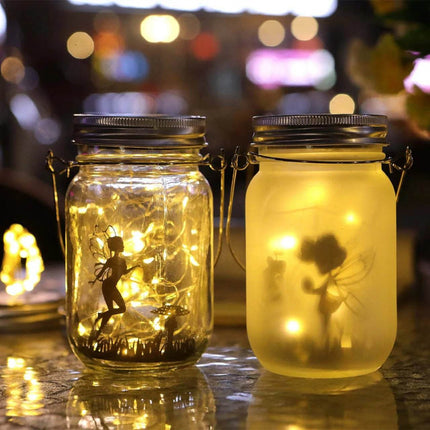 Solar Lantern Fairy in a Bottle LED Garden Light - LED Garden Light - Bonola - Mad Fly Essentials