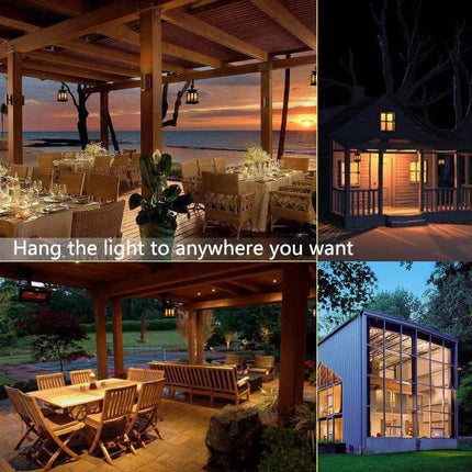 Solar Lantern Hanging LED Garden Light - LED Garden Light - JOYINLED - Mad Fly Essentials