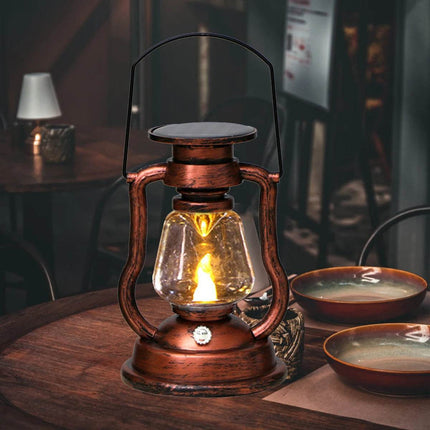 Solar LED 2 - Retro Oil Lamp Lantern Home Essentials - Home Essentials - Everso - Mad Fly Essentials