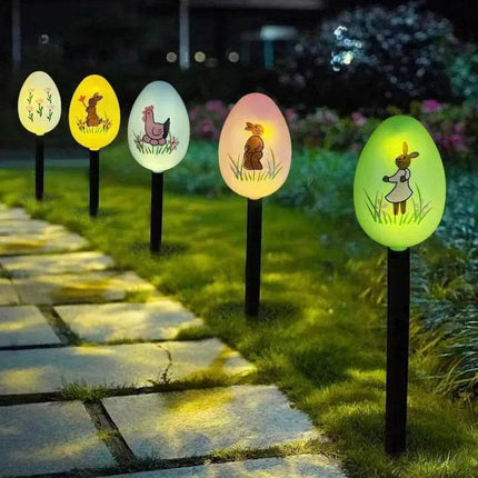 Solar 5pk Bunny Lamp LED Garden Light - LED Garden Light - ZODOLAMP - Mad Fly Essentials