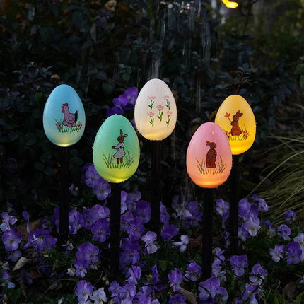 Solar 5pk Bunny Lamp LED Garden Light - LED Garden Light - ZODOLAMP - Mad Fly Essentials