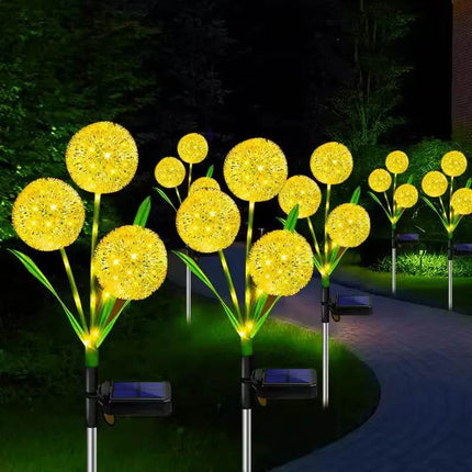 Solar LED Dandelion Multicolor Garden Decor - Garden Decor - ALMGD - Mad Fly Essentials