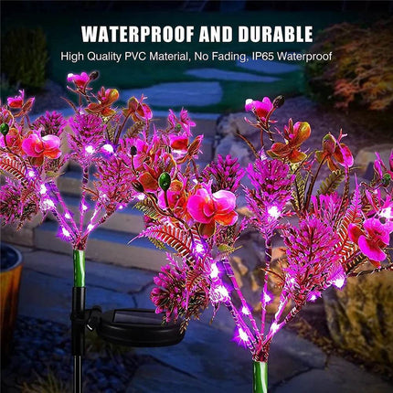 Solar Outdoor Flower LED Garden Light - Mad Fly Essentials