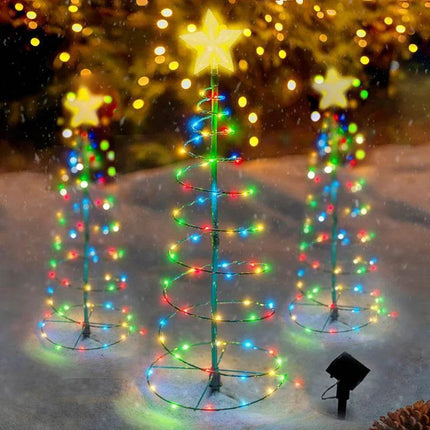 LED Solar Outdoor Tree Christmas Decor – Mad Fly Essentials