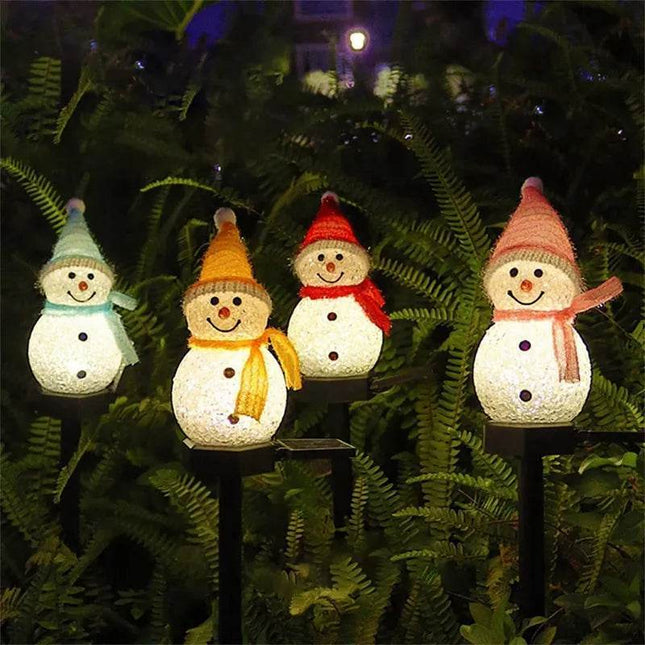 Solar LED Snowman Christmas Decor– Mad Fly Essentials