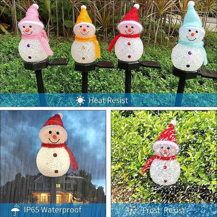Solar LED Snowman Christmas Decor– Mad Fly Essentials