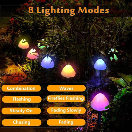 Solar Mushroom Pathway LED Fairy Light - LED Fairy Light - LED FAIRY - Mad Fly Essentials
