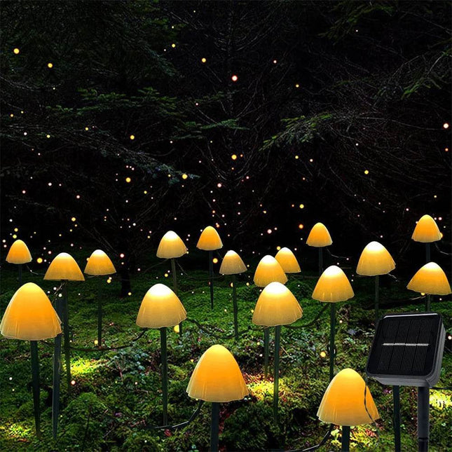 Solar Mushroom Pathway LED Fairy Light - LED Fairy Light - LED FAIRY - Mad Fly Essentials