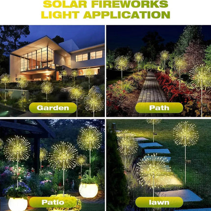 Solar Outdoor Firework LED Fairy Light - LED Fairy Light - Dreaminglight - Mad Fly Essentials
