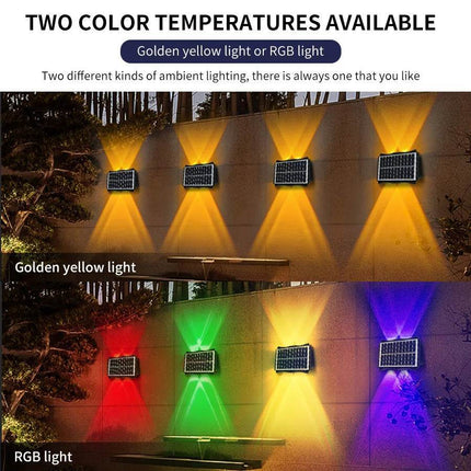 Solar Outdoor Garden LED Wall Sconce - LED Wall Sconce - CLODE - Mad Fly Essentials