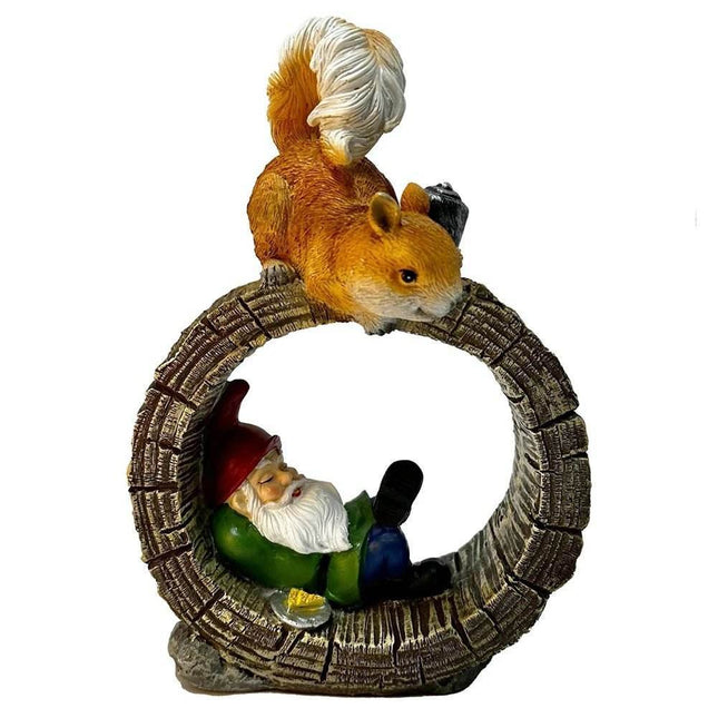 Solar OWL Animal Decor Resin Light Garden Decor - Garden Decor - Mavesan - Mad Fly Essentials