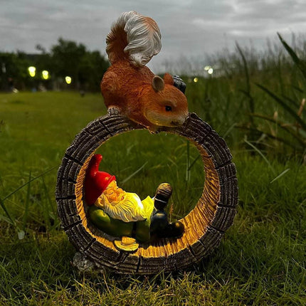 Solar OWL Animal Decor Resin Light Garden Decor - Garden Decor - Mavesan - Mad Fly Essentials