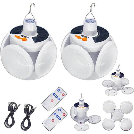 Solar Portable Camping USB Globe LED Night Light - LED Night Light - IWP - Mad Fly Essentials