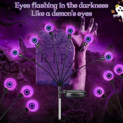Solar Purple Eye Light Halloween Decor - Mad Fly Essentials