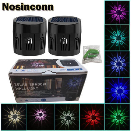 Solar RGBWW Shadow Projector LED Landscape Light - LED Landscape Light - Nosinconn - Mad Fly Essentials