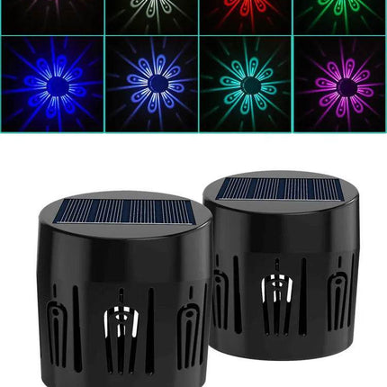Solar RGBWW Shadow Projector LED Landscape Light - LED Landscape Light - Nosinconn - Mad Fly Essentials