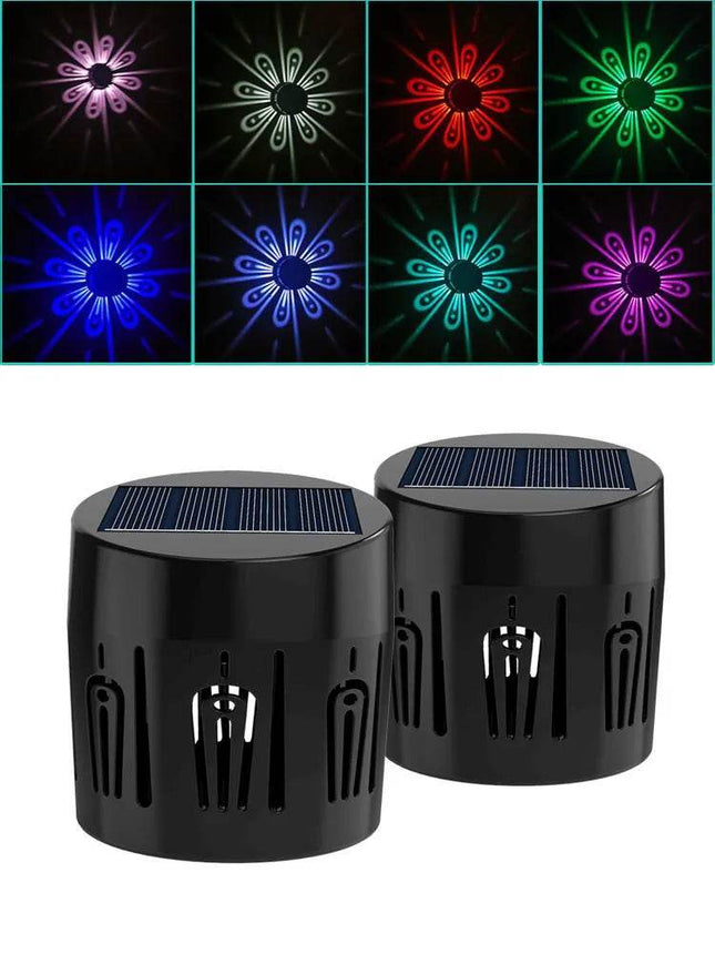 Solar RGBWW Shadow Projector LED Landscape Light - LED Landscape Light - Nosinconn - Mad Fly Essentials