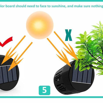 Solar RGBWW Shadow Projector LED Landscape Light - LED Landscape Light - Nosinconn - Mad Fly Essentials