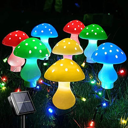 Solar Seasonal Mushroom Decor LED Garden Light - Mad Fly Essentials