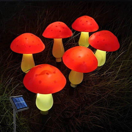 Solar Seasonal Mushroom Decor LED Garden Light - LED Garden Light - GNBC - Mad Fly Essentials