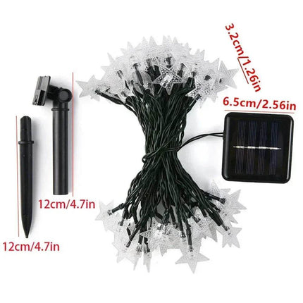 Solar Star String 8mode Outdoor LED Fairy Light - LED Fairy Light - Welpur - Mad Fly Essentials