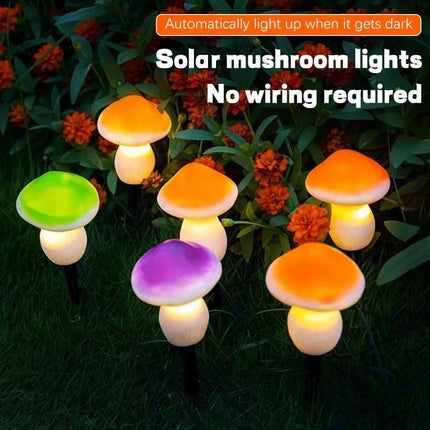 Solar String Mushroom Fairy Lawn Lamp LED Landscape Light - LED Landscape Light - LED FAIRY - Mad Fly Essentials