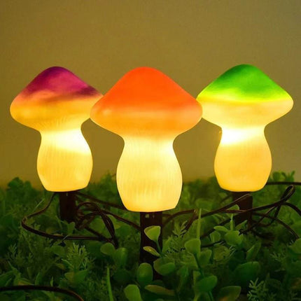 Solar String Mushroom Fairy Lawn Lamp LED Landscape Light - LED Landscape Light - LED FAIRY - Mad Fly Essentials