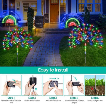 Solar Waterproof Jellyfish Lawn Lamp LED Garden Light - LED Garden Light - ZTree - Mad Fly Essentials