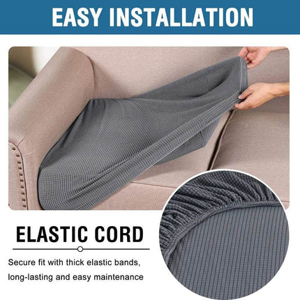 Solid Furniture Protector Sofa Slipcover - Slipcover - S - EMIGA - Mad Fly Essentials