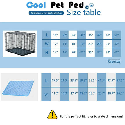 Pet Summer Cooling Mat - Pet Care Mad Fly Essentials