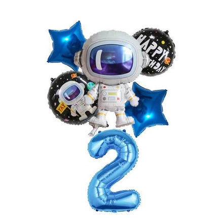 Space Astronaut Tableware Kid Birthday Decor Supply Party Essentials - Party Essentials - LISM - Mad Fly Essentials