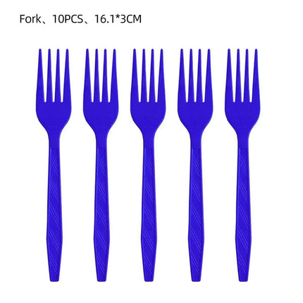 Space Astronaut Tableware Kid Birthday Decor Supply Party Essentials - Party Essentials - LISM - Mad Fly Essentials