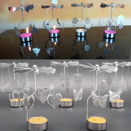 Spinning Carousel Animal Tealights - Mad Fly Essentials