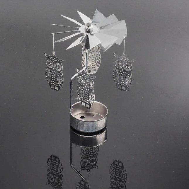 Spinning Carousel Animal Tealight Home Essentials - Home Essentials - OOTDTY - Mad Fly Essentials