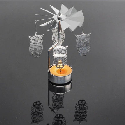 Spinning Carousel Animal Tealight Home Essentials - Home Essentials - OOTDTY - Mad Fly Essentials