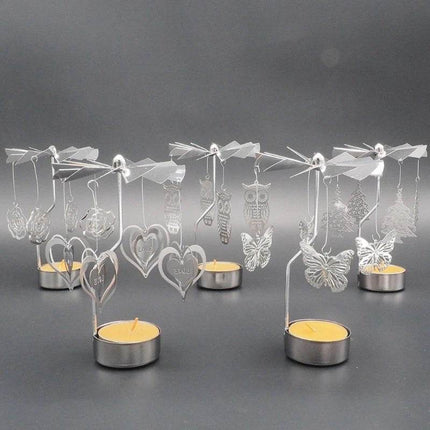Spinning Carousel Animal Tealight Home Essentials - Home Essentials - OOTDTY - Mad Fly Essentials