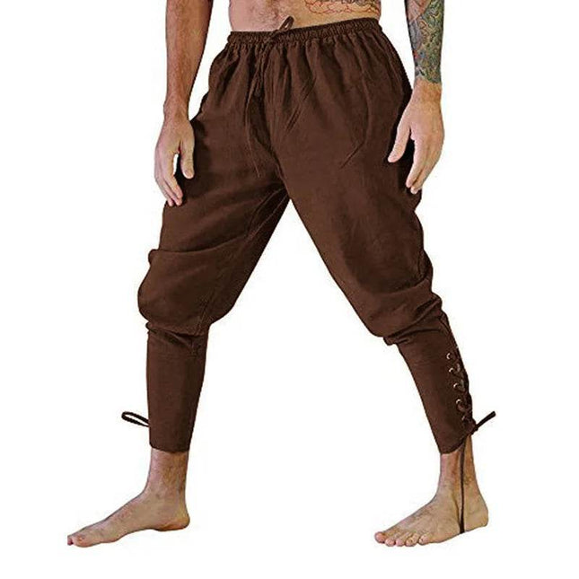 SPQ Men Women Viking Medieval Tie Pants Costume Wear - Costume Wear - SPQ - Mad Fly Essentials