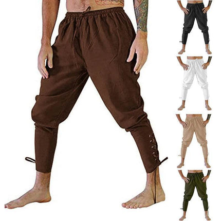 SPQ Men Women Viking Medieval Tie Pants Costume Wear - Costume Wear - SPQ - Mad Fly Essentials