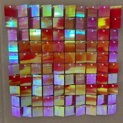 Square Gold Wall Mirror Panel Party Sequin Wedding Decor - Wedding Decor - Party Essentials - Mad Fly Essentials
