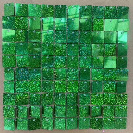 Square Gold Wall Mirror Panel Party Wedding Sequin - Mad Fly Essentials