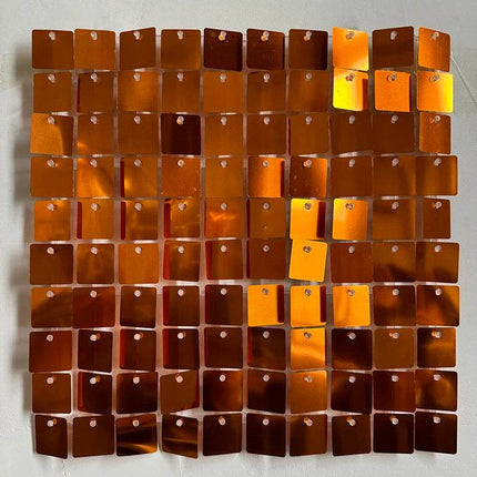 Square Gold Wall Mirror Panel Party Sequin Wedding Decor - Wedding Decor - Party Essentials - Mad Fly Essentials