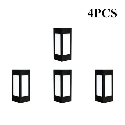 Square Solar LED Fence Post Light Garden Decor - Garden Decor - GPED - Mad Fly Essentials