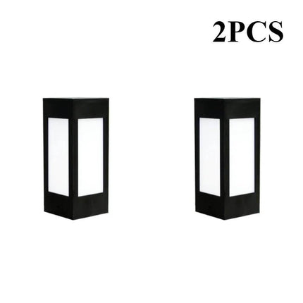 Square Solar LED Fence Post Light Garden Decor - Garden Decor - GPED - Mad Fly Essentials