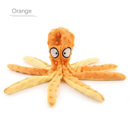 Squeaky Animal Octopus Dog Cleaner Toy Pet Essentials - Pet Essentials - Amebrond - Mad Fly Essentials