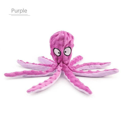 Squeaky Pet Animal Octopus Dog Cleaner Toy - Mad Fly Essentials